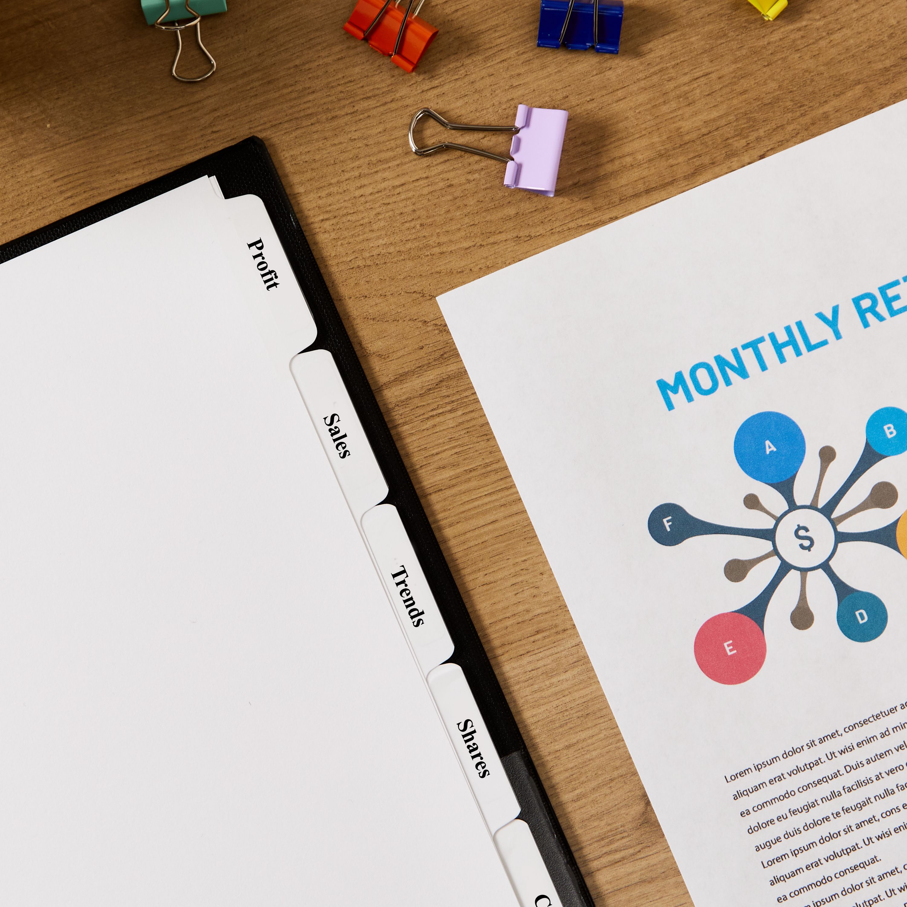 Avery Print & Apply Dividers, Index Maker® Easy Apply™ 5-Tab